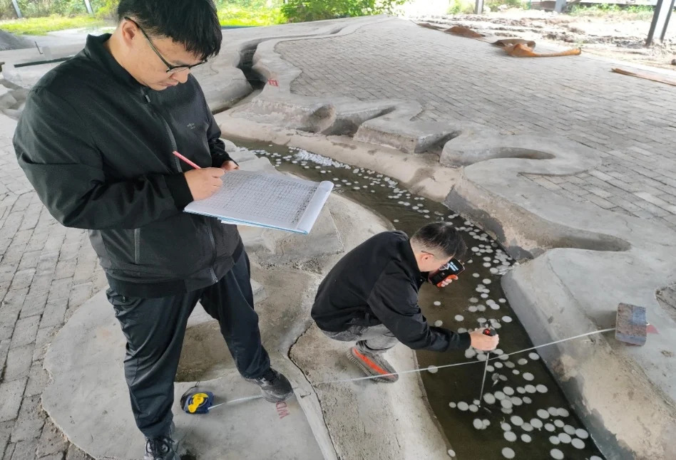 黄河物理模型地形与多参数测量应用